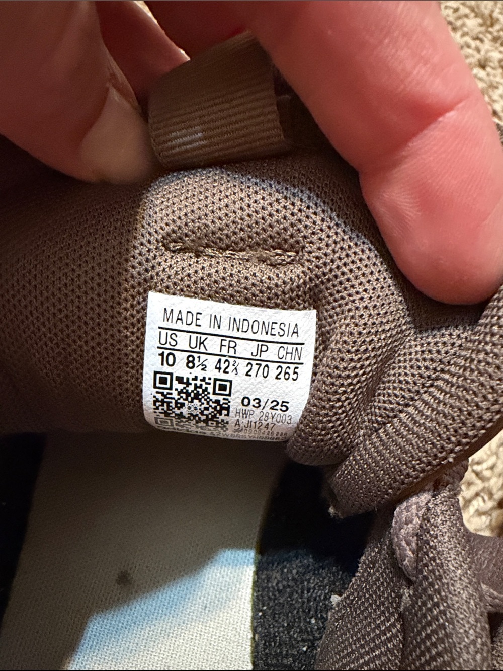 Casual adidas Sneakers in Brown and White - Picture 5 of 5